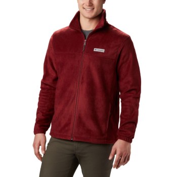Columbia Muške Jakne - Steens Mountain 2.0 Full Zip Fleece Crvene | OZWA-51849